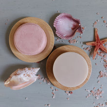 Load image into Gallery viewer, Small Round Wood Shampoo Bar Dish - Olive & Rosie