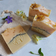 Load image into Gallery viewer, Sunny Citrus Calendula Soap - Olive & Rosie