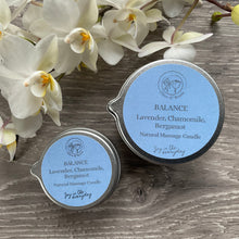 Load image into Gallery viewer, Aromatherapy Massage Candle - Balance - Olive & Rosie