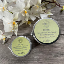 Load image into Gallery viewer, Aromatherapy Massage Candle - Exotic - Olive & Rosie