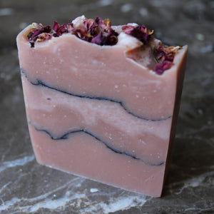 Mediterranean, Rose Clay and Charcoal Soap