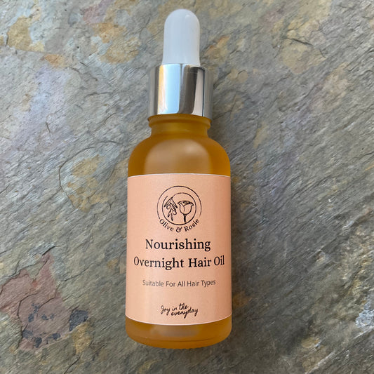 Nourishing Overnight Hair Oil - Repair, Nourish, Shine - while you sleep. - Olive & Rosie