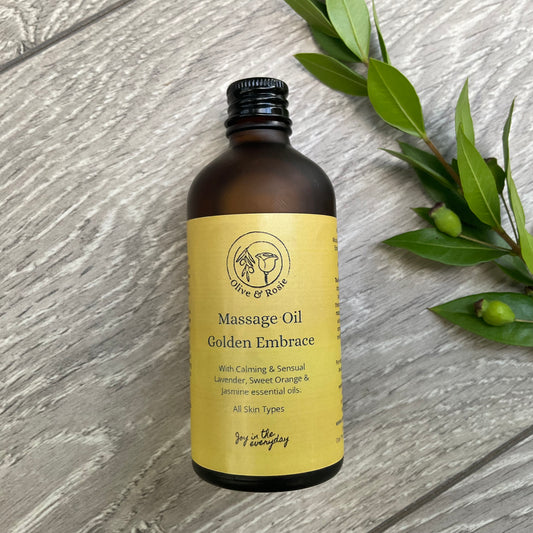 Golden Embrace Massage Oil
