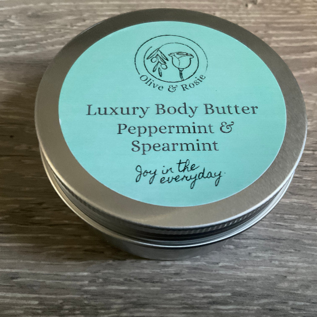Luxury Whipped Body Butter - Peppermint & Spearmint