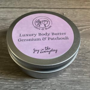 Luxury Whipped Body Butter - Geranium & Patchouli