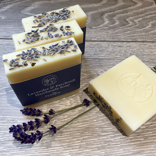 Lavender & Patchouli Soap - Olive & Rosie