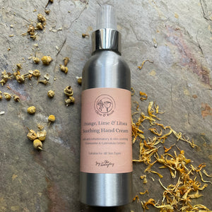 Hand Cream for Hard-working Hands, Orange, Lime & Litsea Cubeba