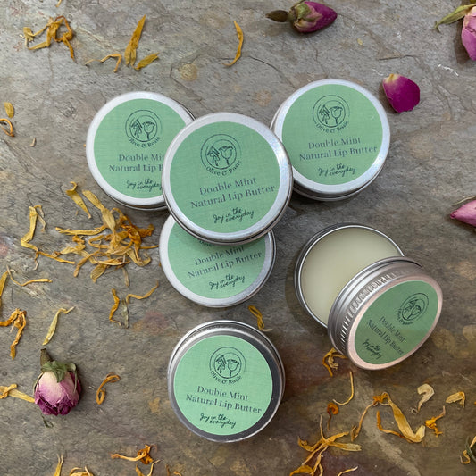 Double Mint Natural Lip Butter - Olive & Rosie