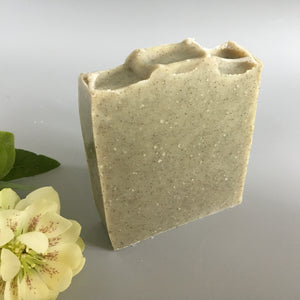Green Clay and Mint Handmade Soap 
