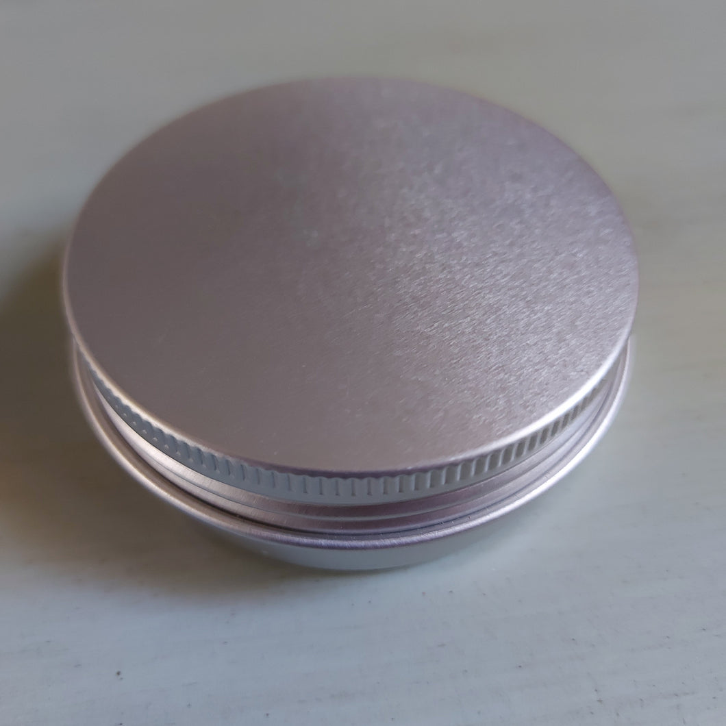 Round Aluminium Travel Tin