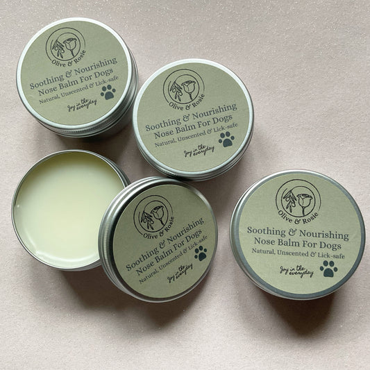 Soothing & Nourishing Nose Balm For Dogs - Olive & Rosie