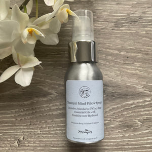 Olive & Rosie Tranquil Mind Pillow Spray, Handmade in UK 🇬🇧 
