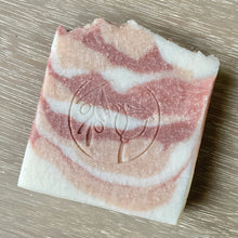 Load image into Gallery viewer, Rose Geranium &amp; Clay Salt Soap / Spa Bar
