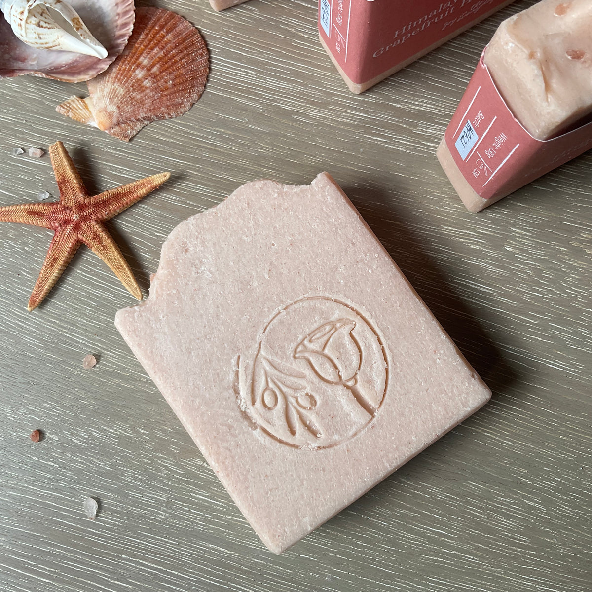 Himalayan Pink Salt & Grapefruit Salt Soap / Spa Bar - Olive & Rosie