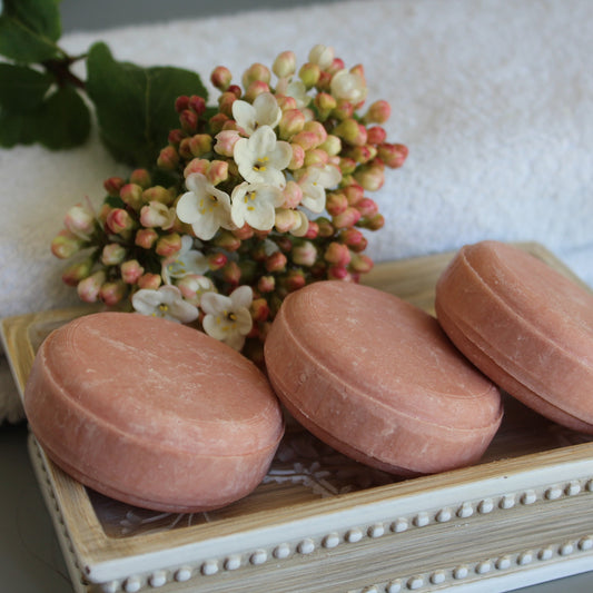 Olive & Rosie, Calm & Soothe Handmade Shampoo Bar for Dry Scalp