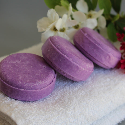 Olive & Rosie, Calming Lavender & Patchouli Handmade Shampoo Bar for Normal Hair